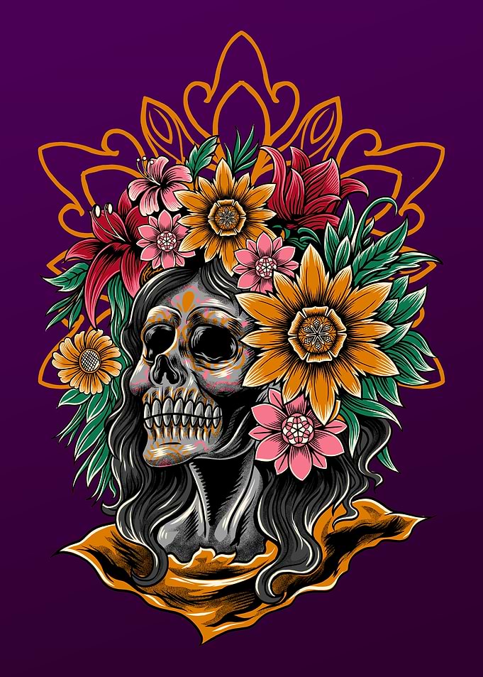 Day of the Dead Skull