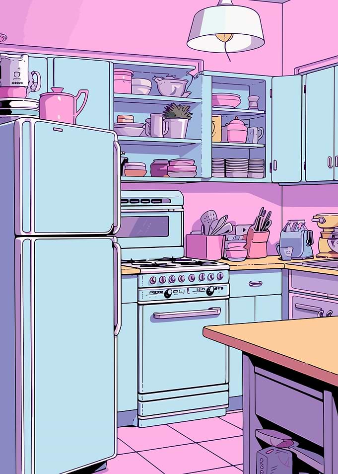 Lofi Pink Retro