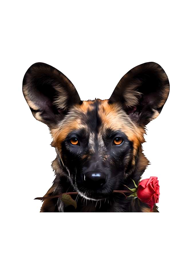 African Wild Dog Rose
