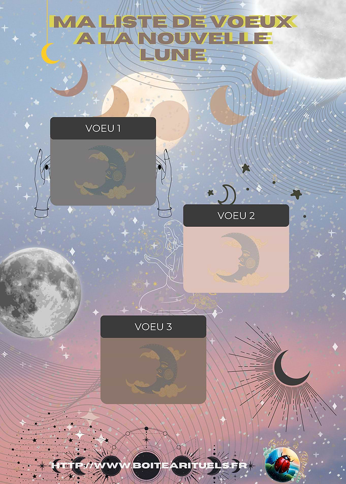 Voeux de la Nouvelle Lune