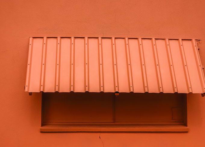 orange facade