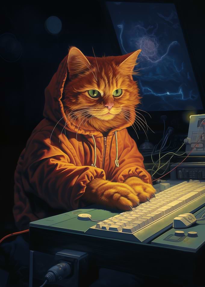 Hacker Cat