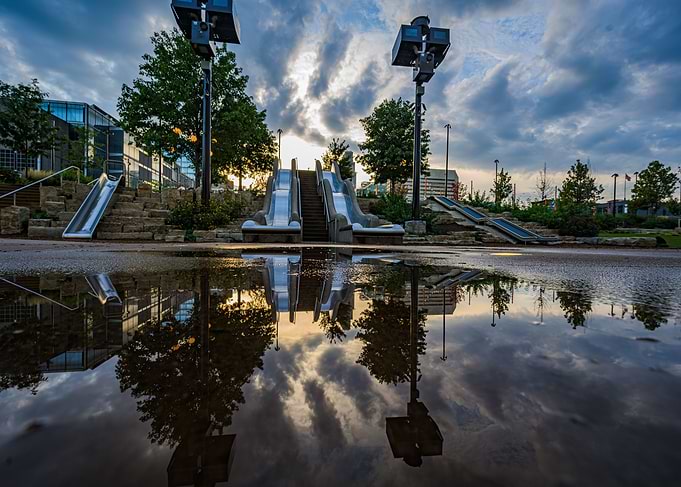 Slides Downtown Omaha