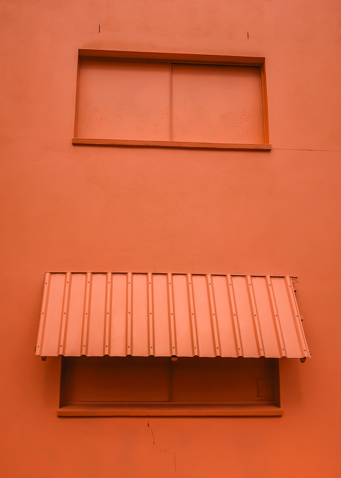 orange facade