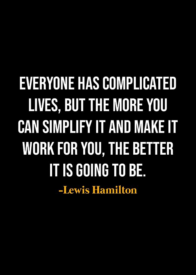 Lewis Hamilton Quotes