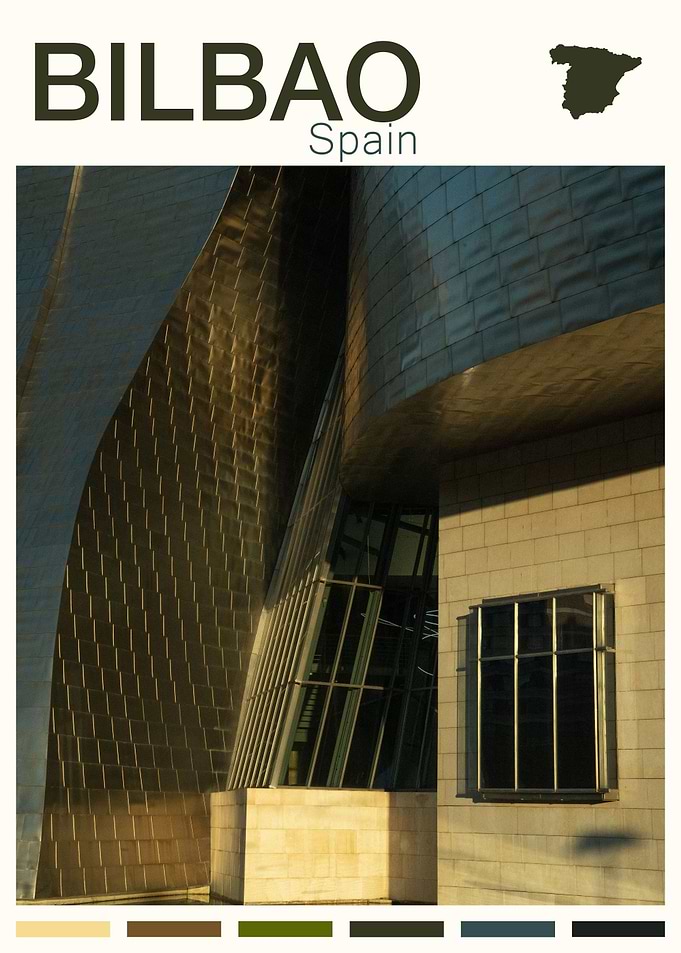 BILBAO TRAVEL POSTER
