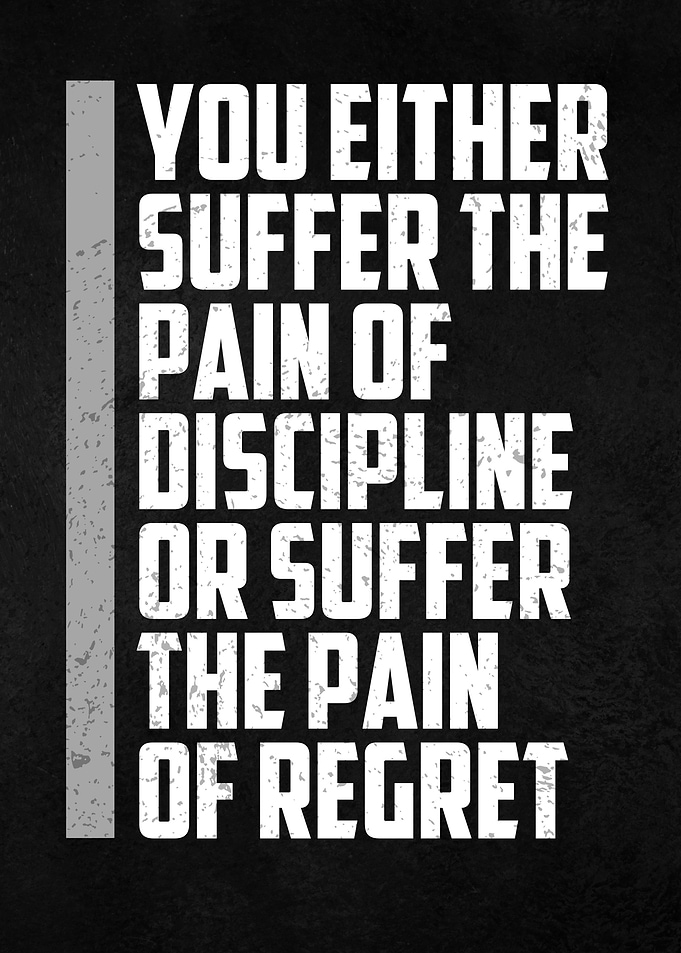 Suffer Pain Of Discipline