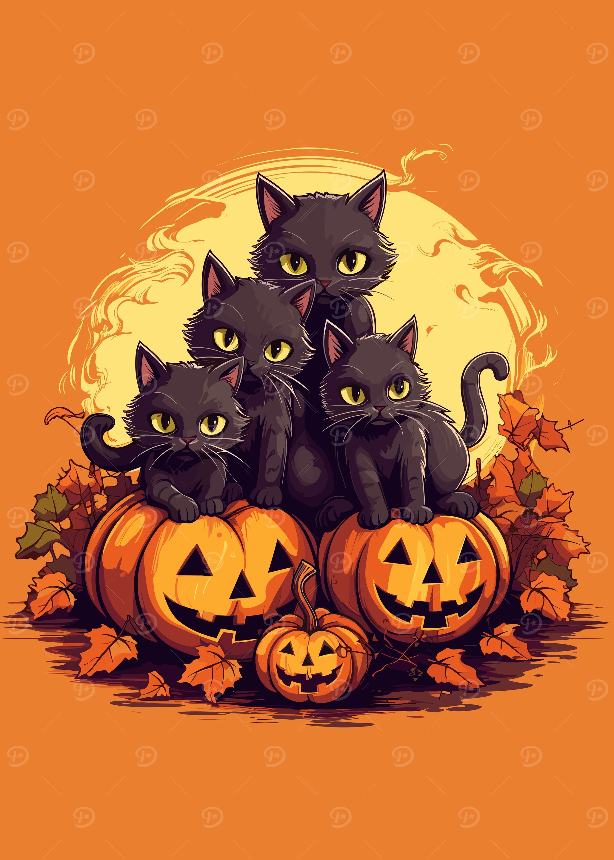 Halloween Black Cat