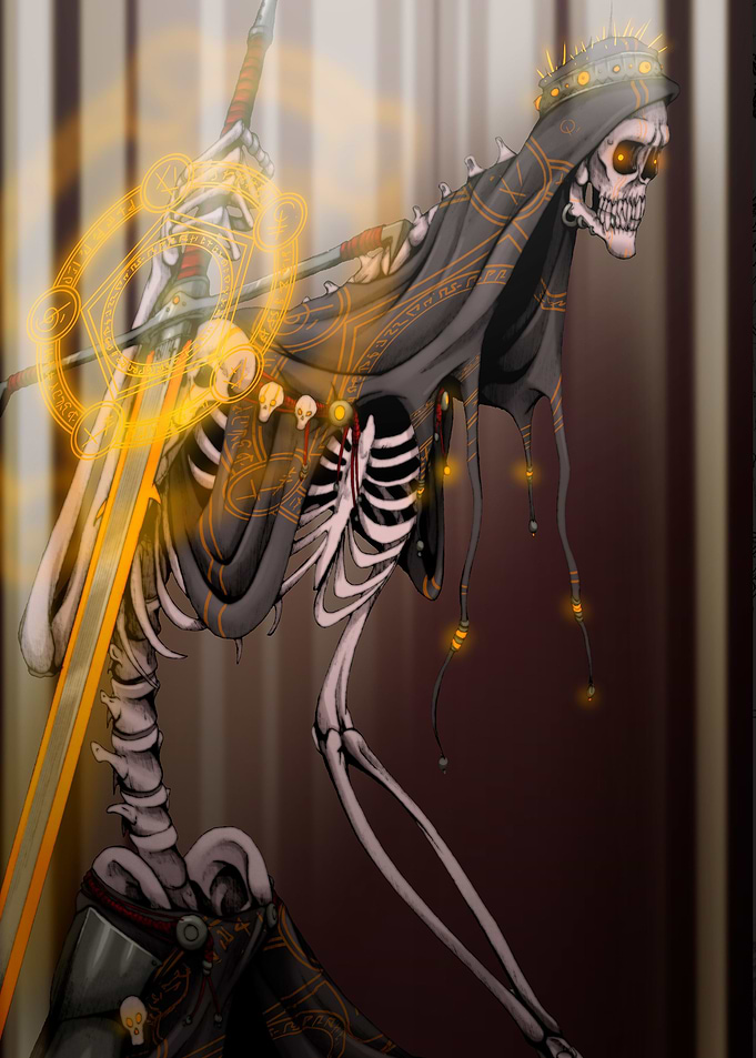 The undead witch Queen