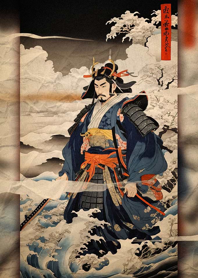 Vintage Japanese Samurai