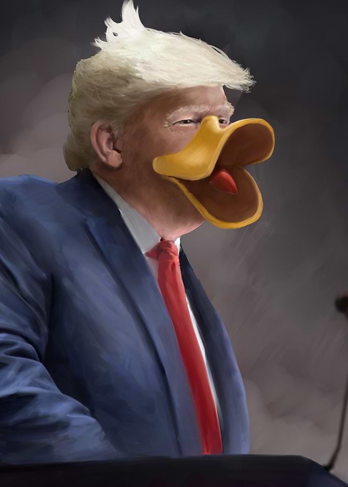 trump duck