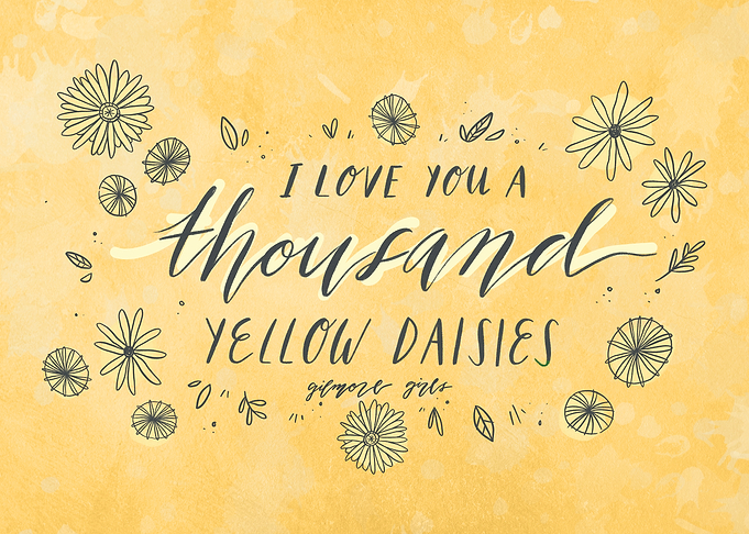 Thousand Yellow Daisies