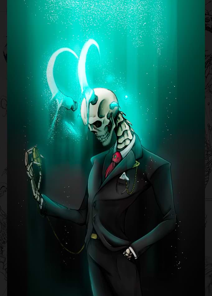 The undead King of time