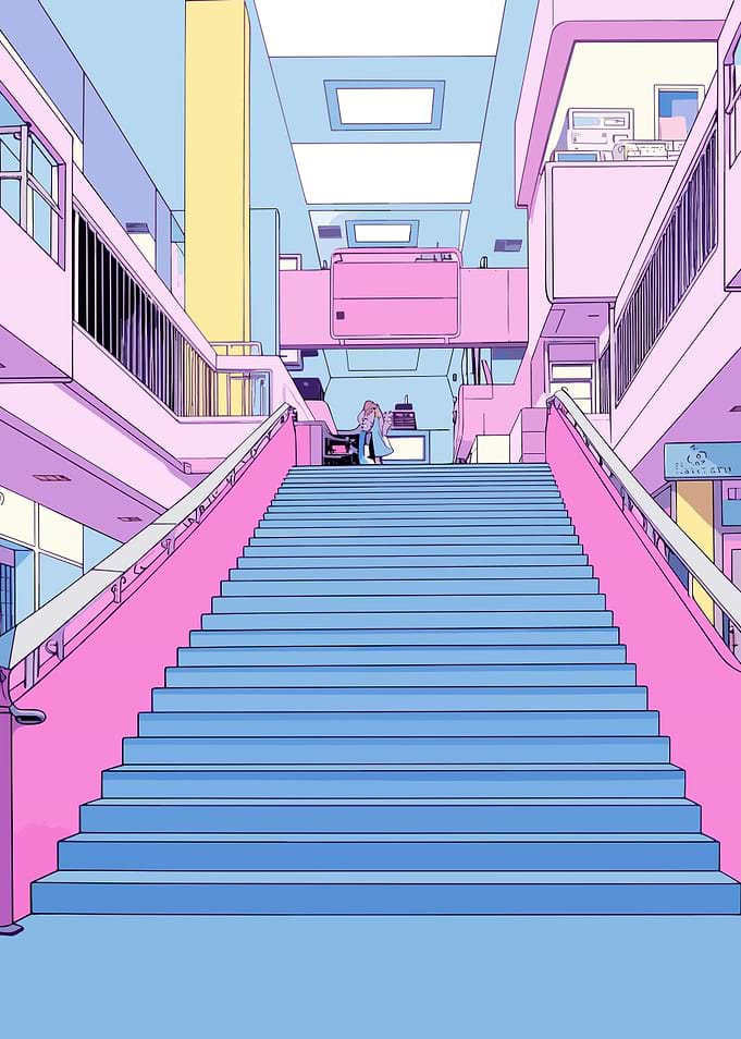 Lofi Pink Retro