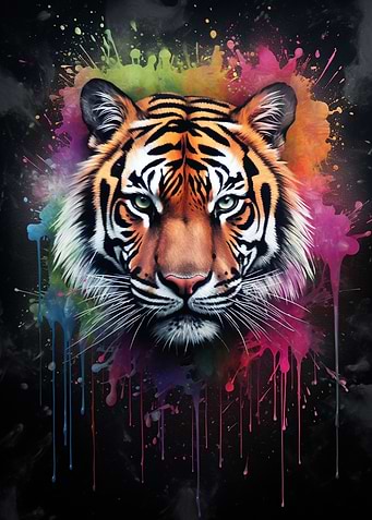 Powder Splash Tiger