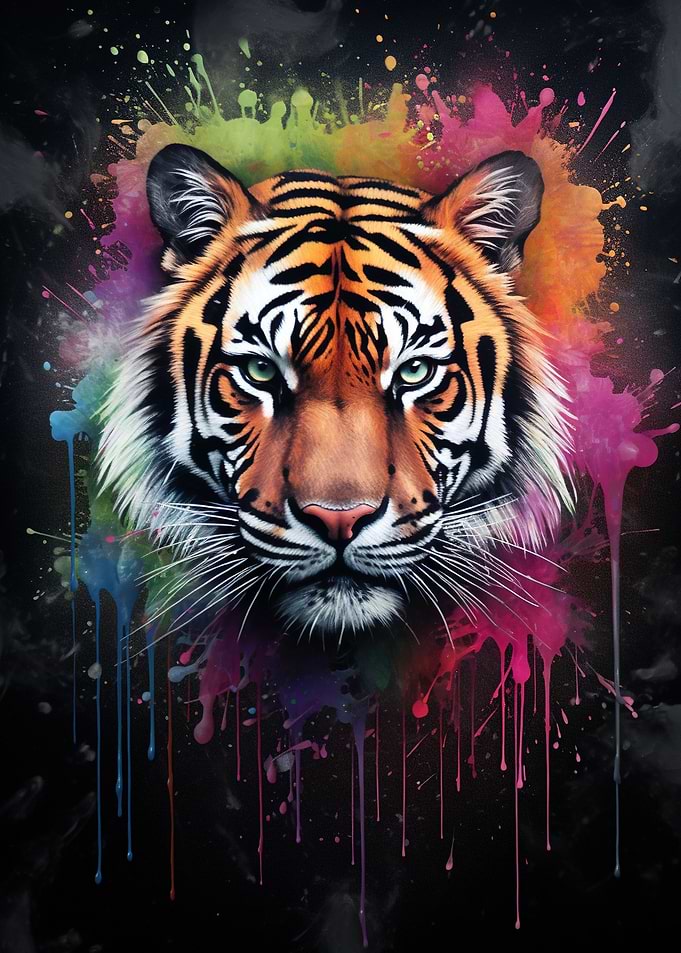 Powder Splash Tiger