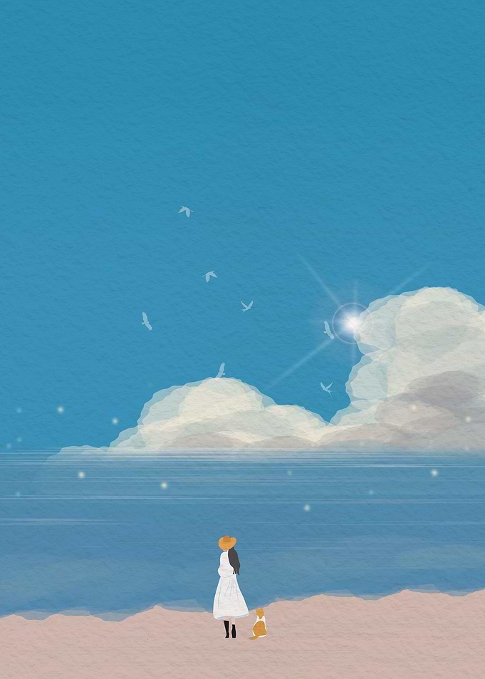 Girl on the beach