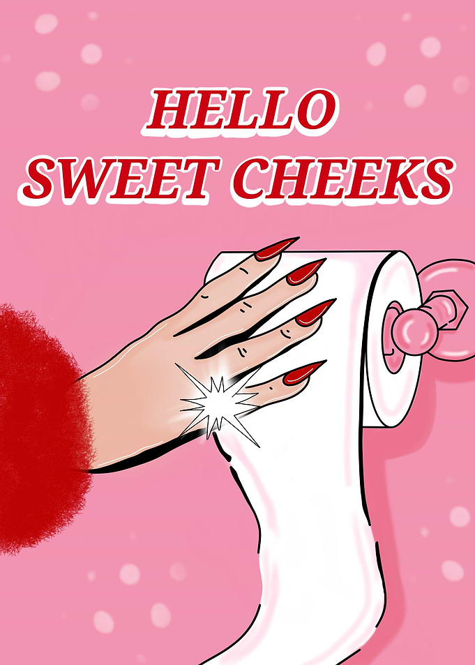 Pop Art toiled Poster