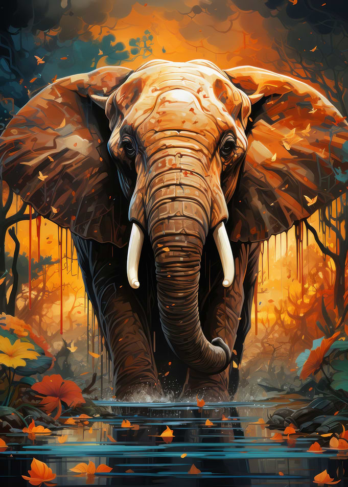 Adult elephant