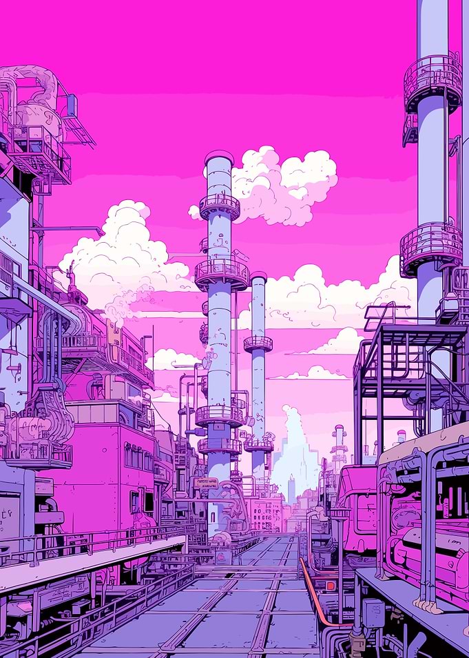 Lofi Pink Retro