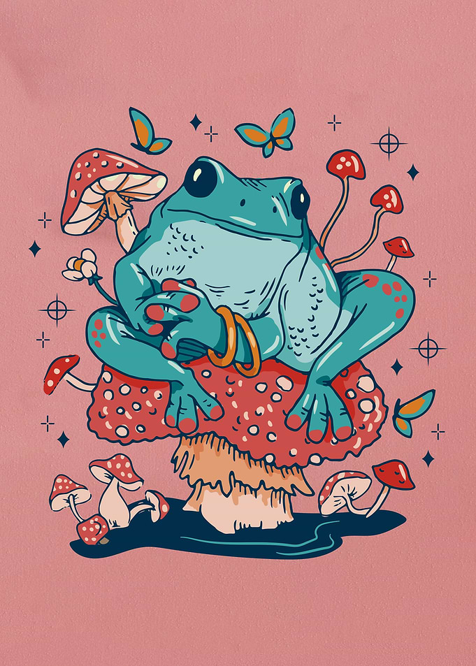 Mushroom Frog