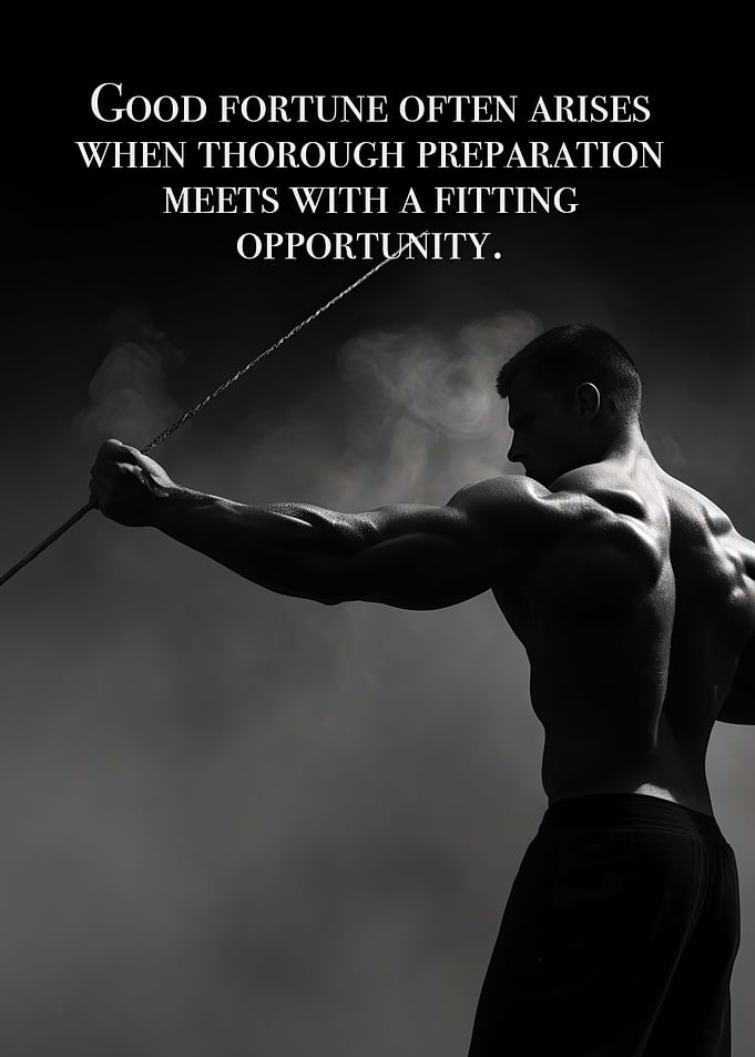 Stoic wisdom poster