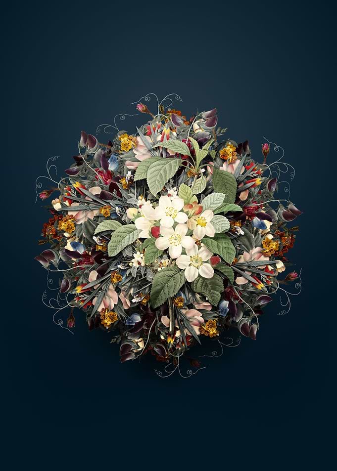 Apple Blossom Wreath