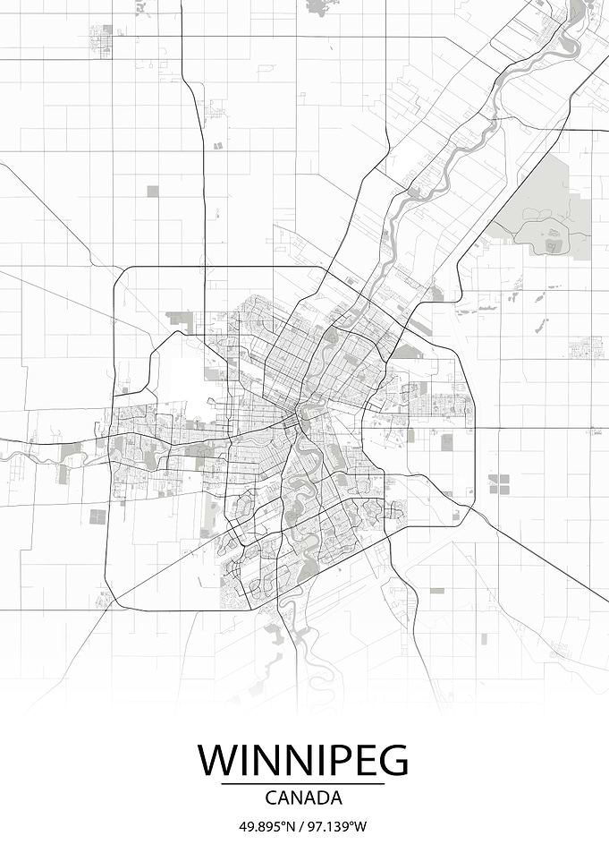 Winnipeg CA White City Map