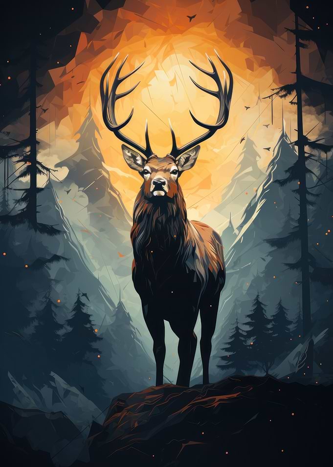 Adult deer