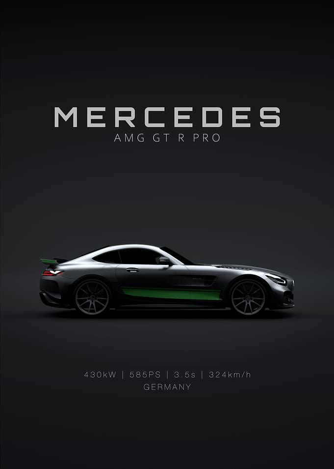 Mercedes Benz AMG GT R PRO