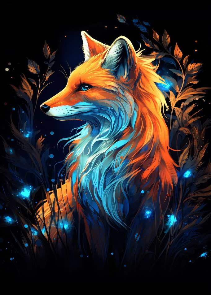 Fox In Forest
