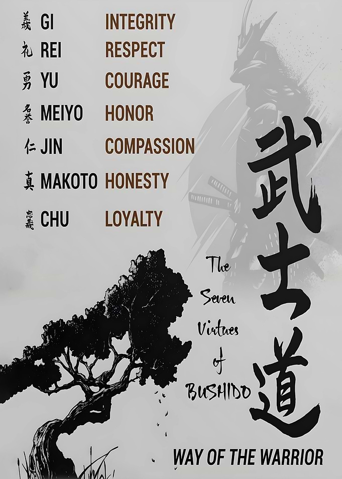 seven virtue of bushido