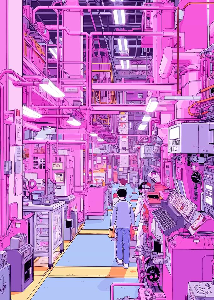 Lofi Pink Retro