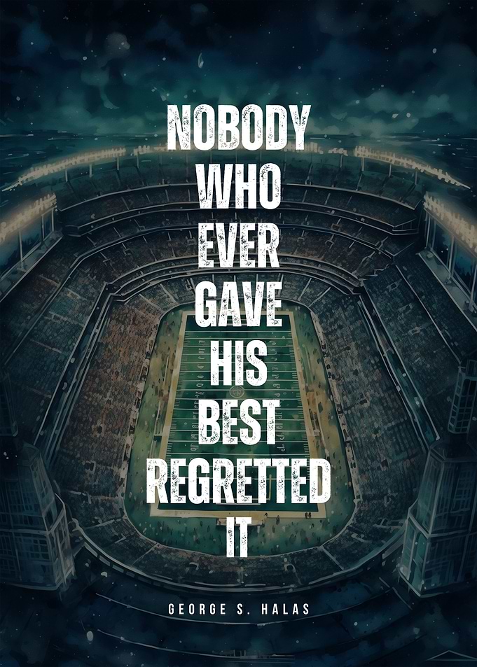 Football Giving Your Best