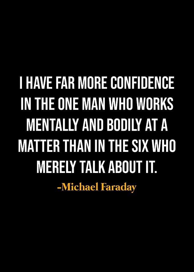 Michael Faraday Quotes