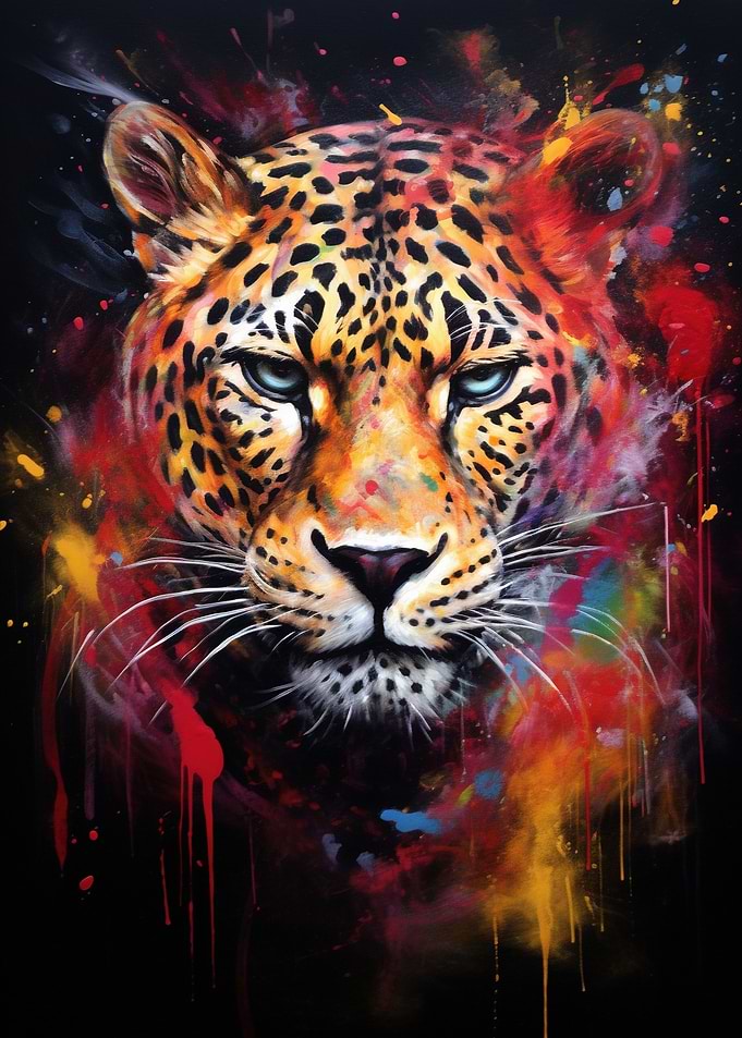 Powder Splash Leopard