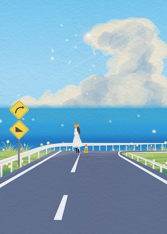 Road to the beach