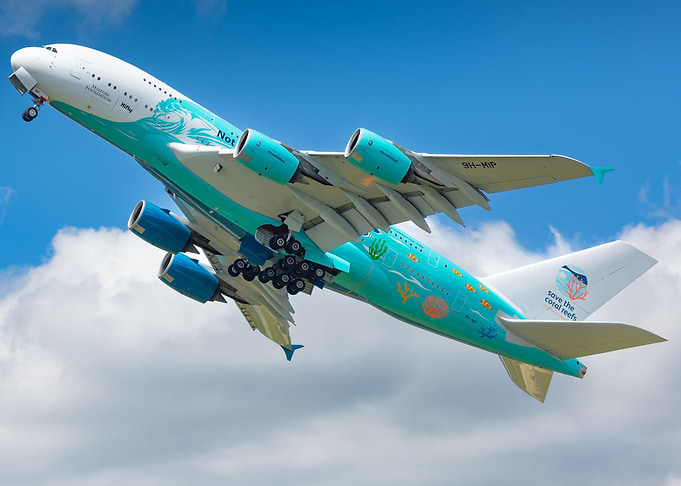 Airbus A380 airshow