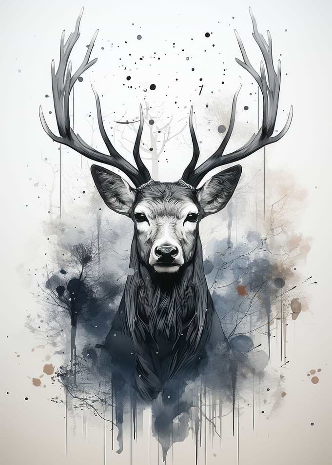 Deer portrait