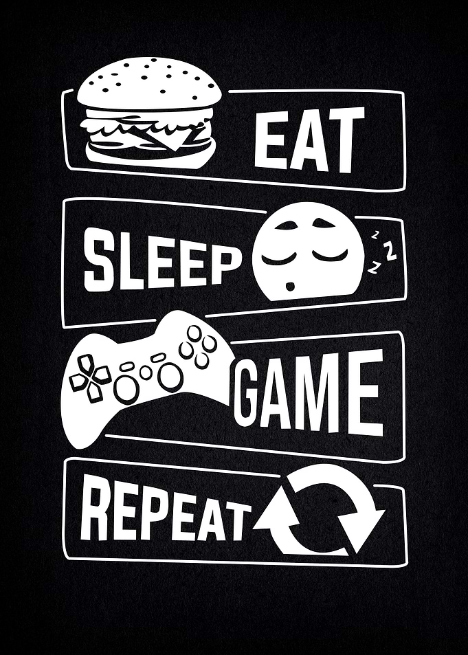 Eat Sleep Game