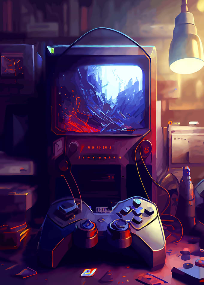 Gaming Room Gamer Game