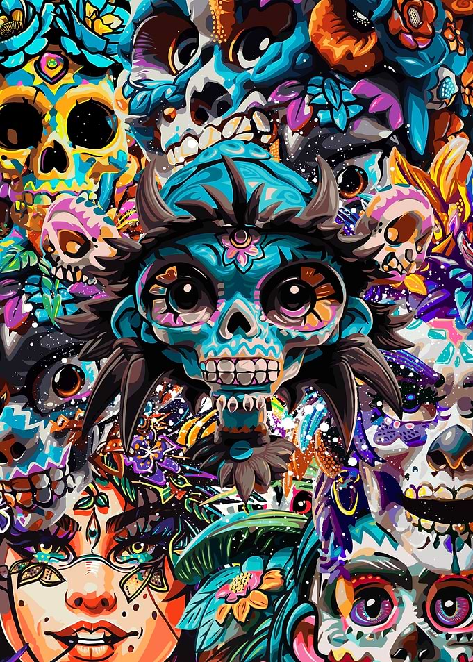 Collector world skull