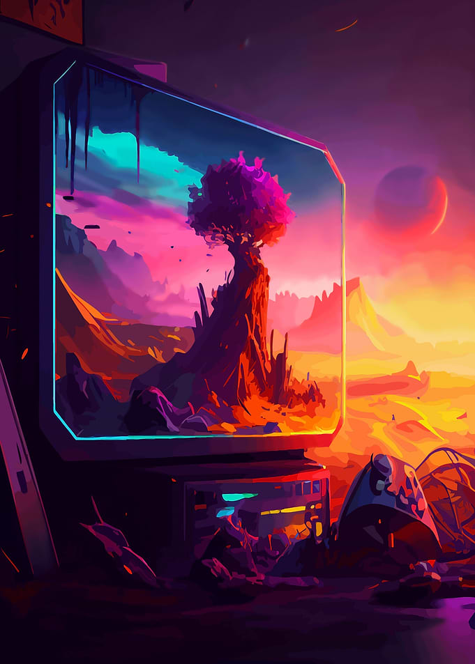 Gaming Room Gamer Game