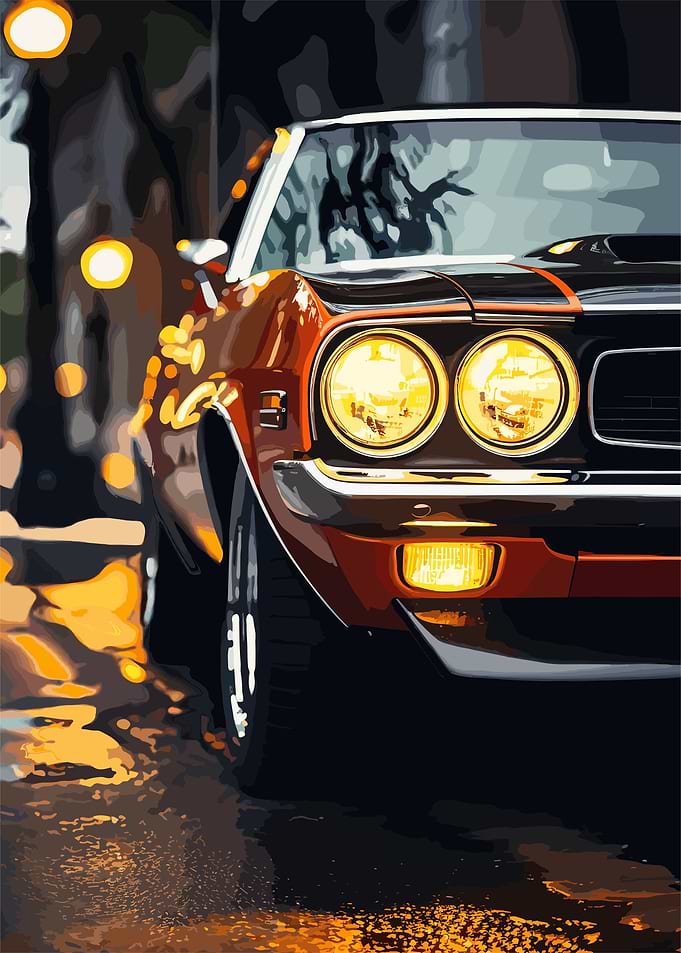 retro cars