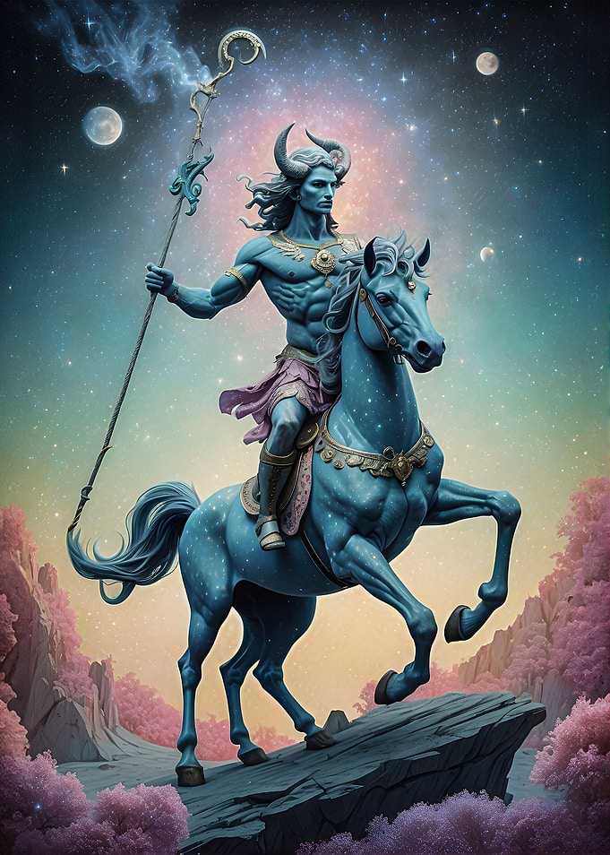 Whimsical Astral Card