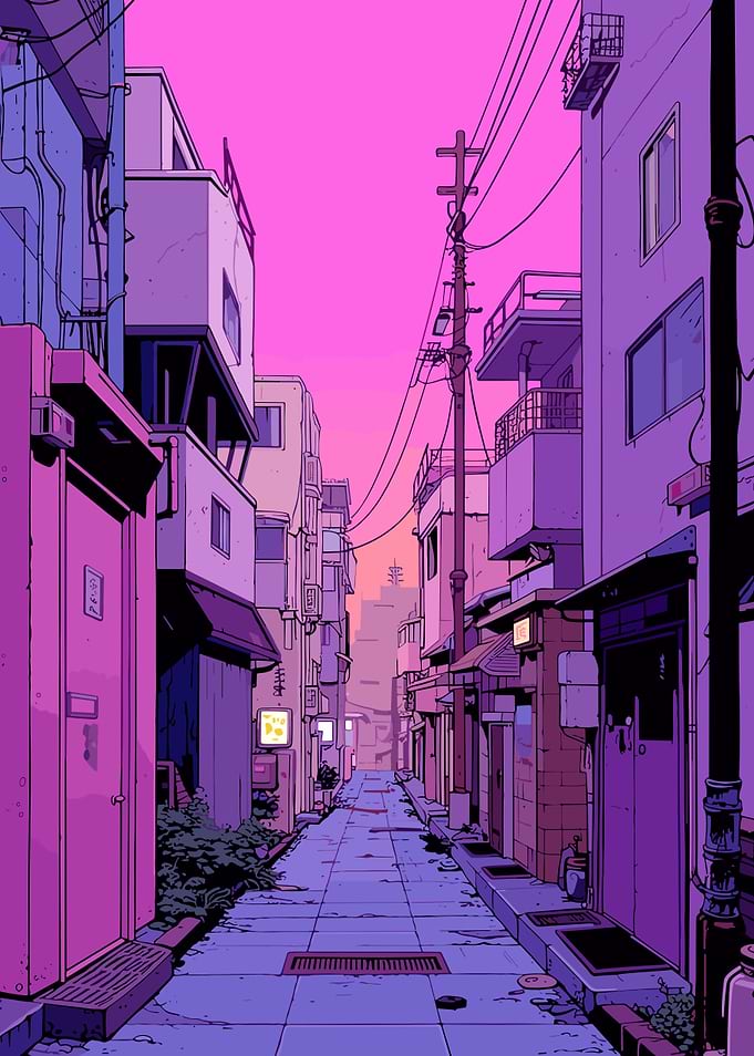 Lofi Pink Retro