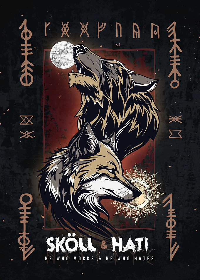 Skoll and Hati