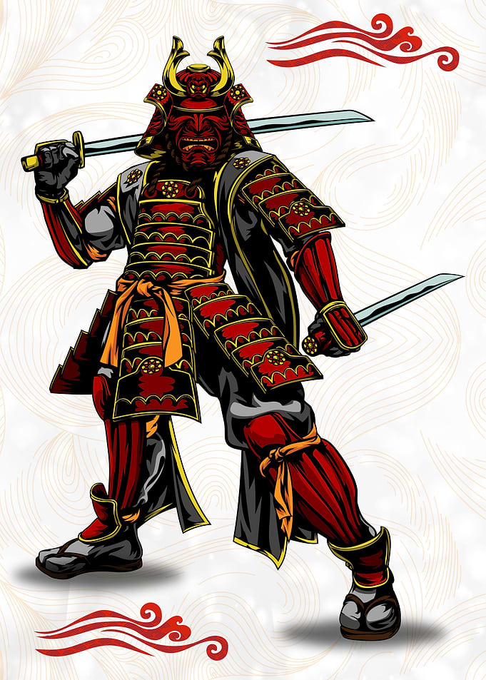 Japanese Samurai Warrior