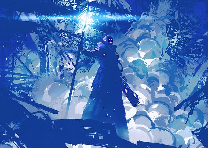 Black Cloak Cyberpunk