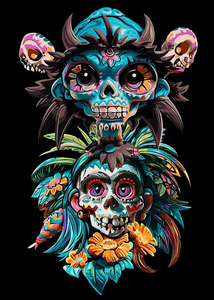 Jungle skull native